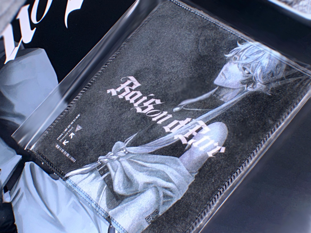 【堕落論・1stワンマンライブグッズ再販】ハンカチタオル