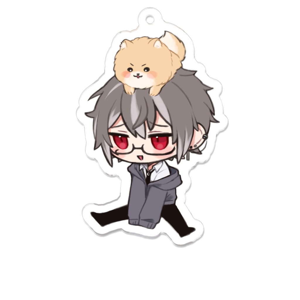 ゆるむつキーホルダー