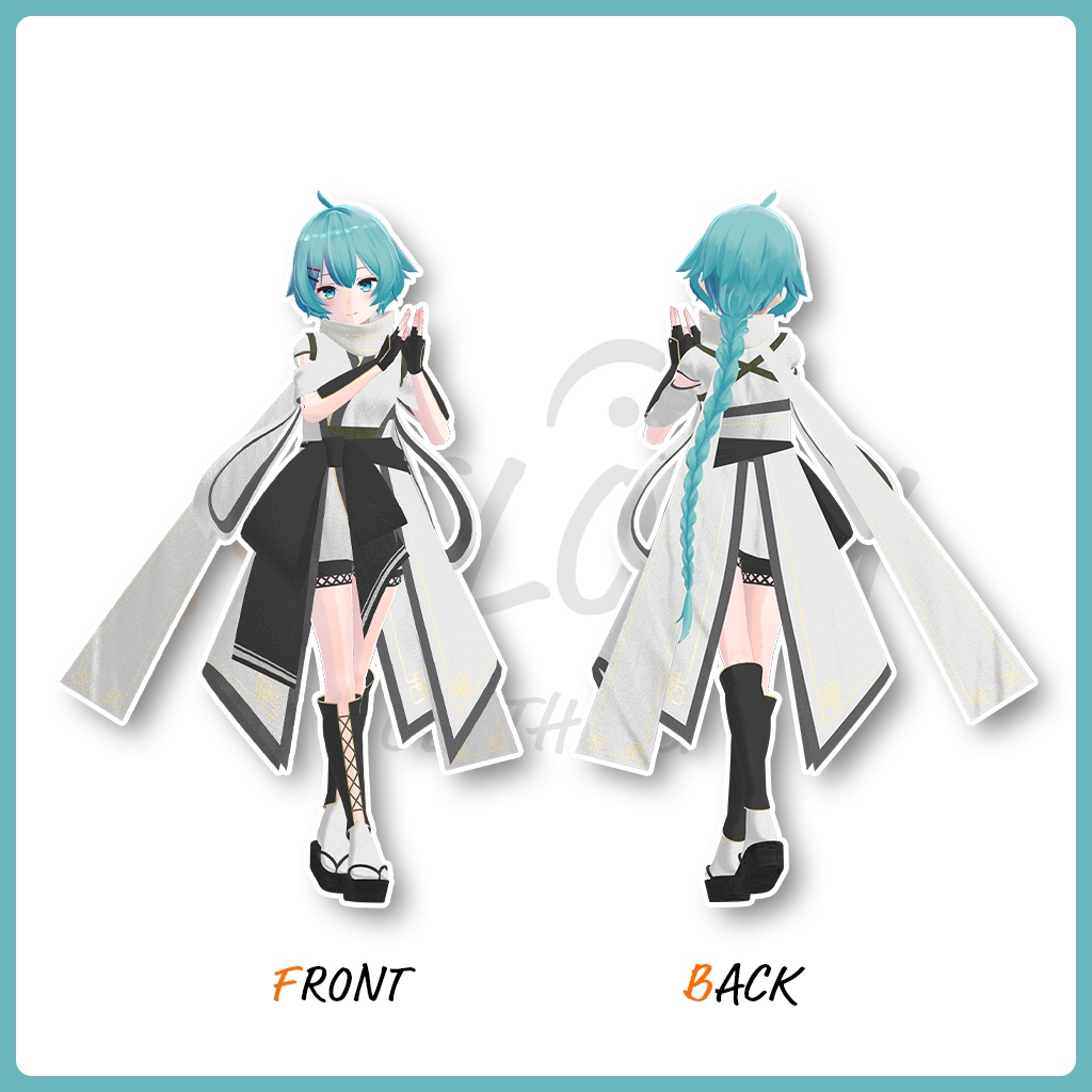 【薄荷ちゃん用】彩霞 #MELODY_CLOTHING