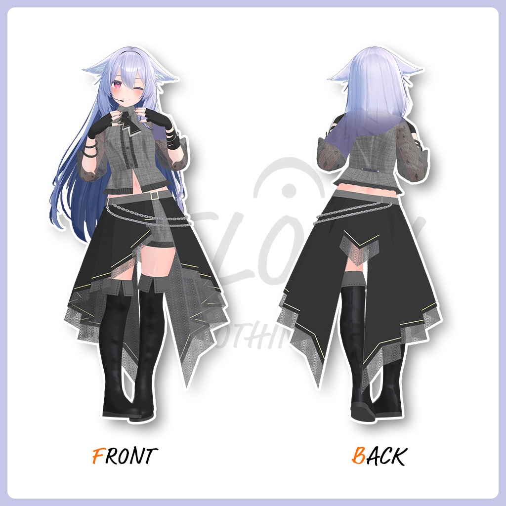 【桔梗ちゃん用】クレセンド・タイプ:アイドル #MELODY_CLOTHING