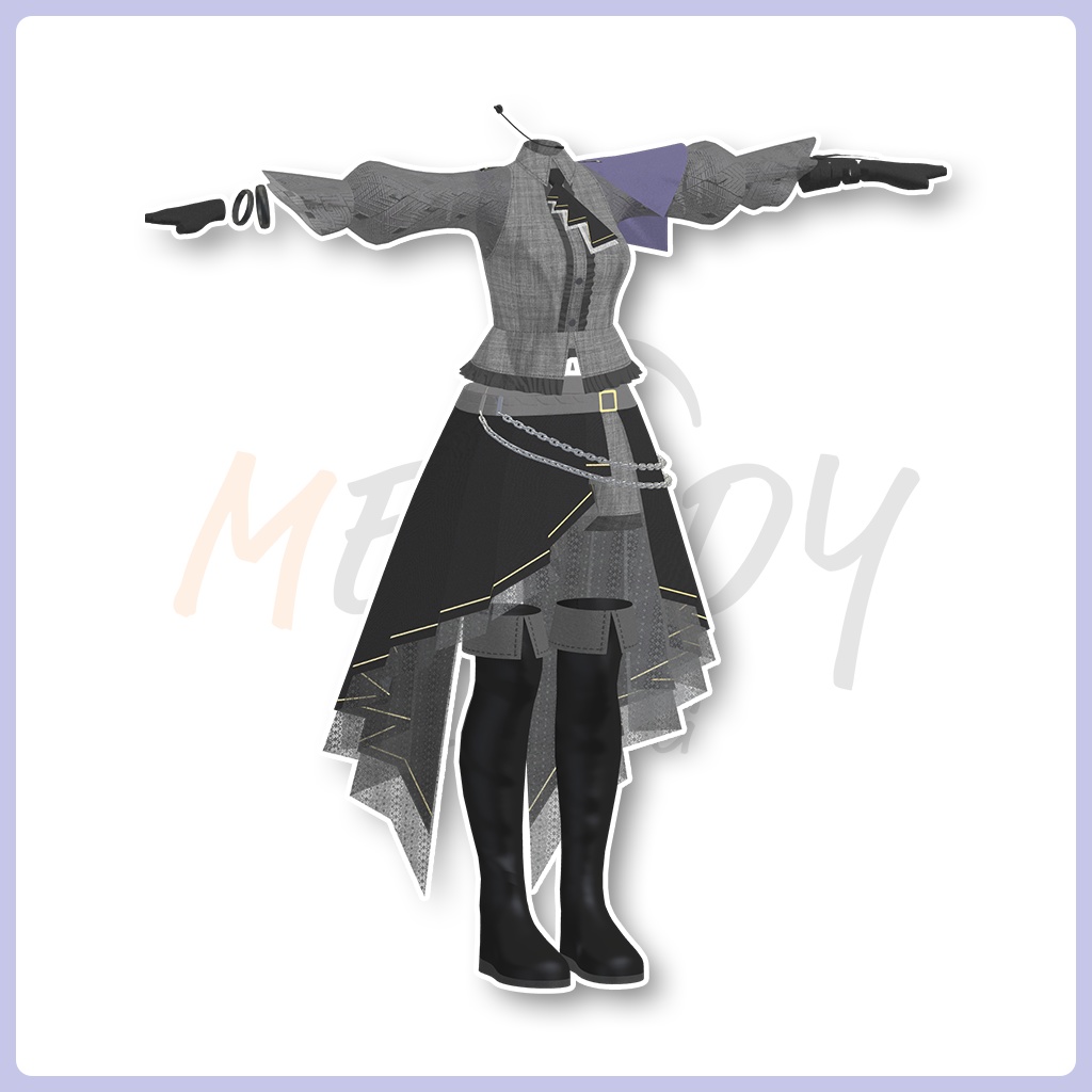 【桔梗ちゃん用】クレセンド・タイプ:アイドル #MELODY_CLOTHING