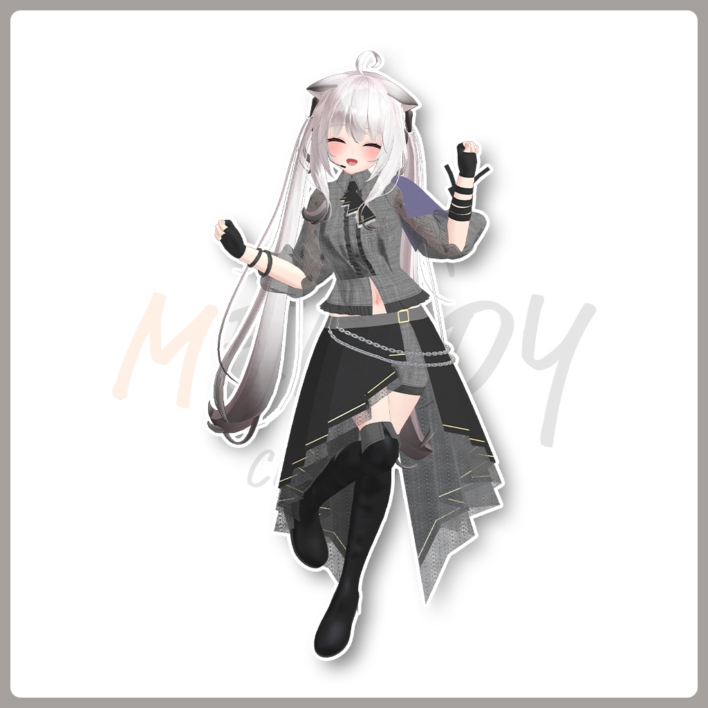 【舞夜ちゃん用】クレセンド・タイプ:アイドル #MELODY_CLOTHING