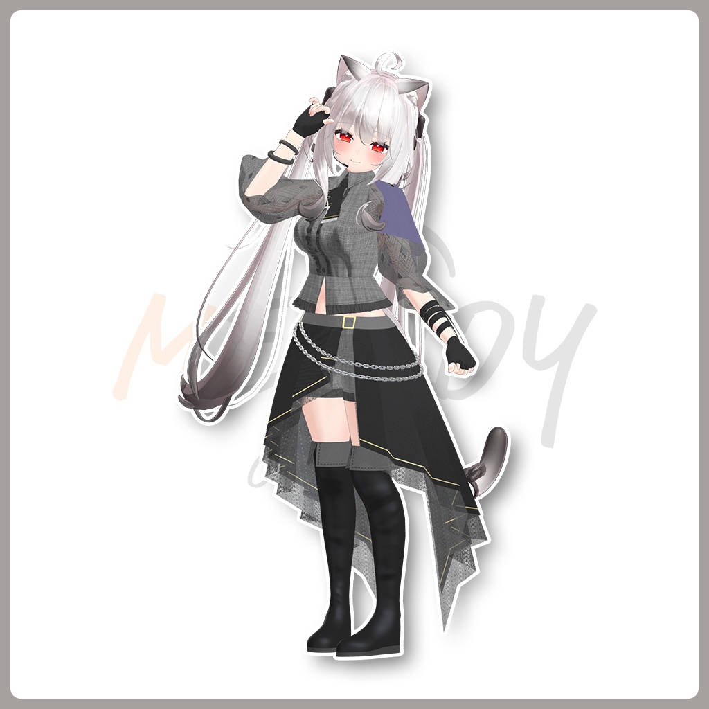 【舞夜ちゃん用】クレセンド・タイプ:アイドル #MELODY_CLOTHING