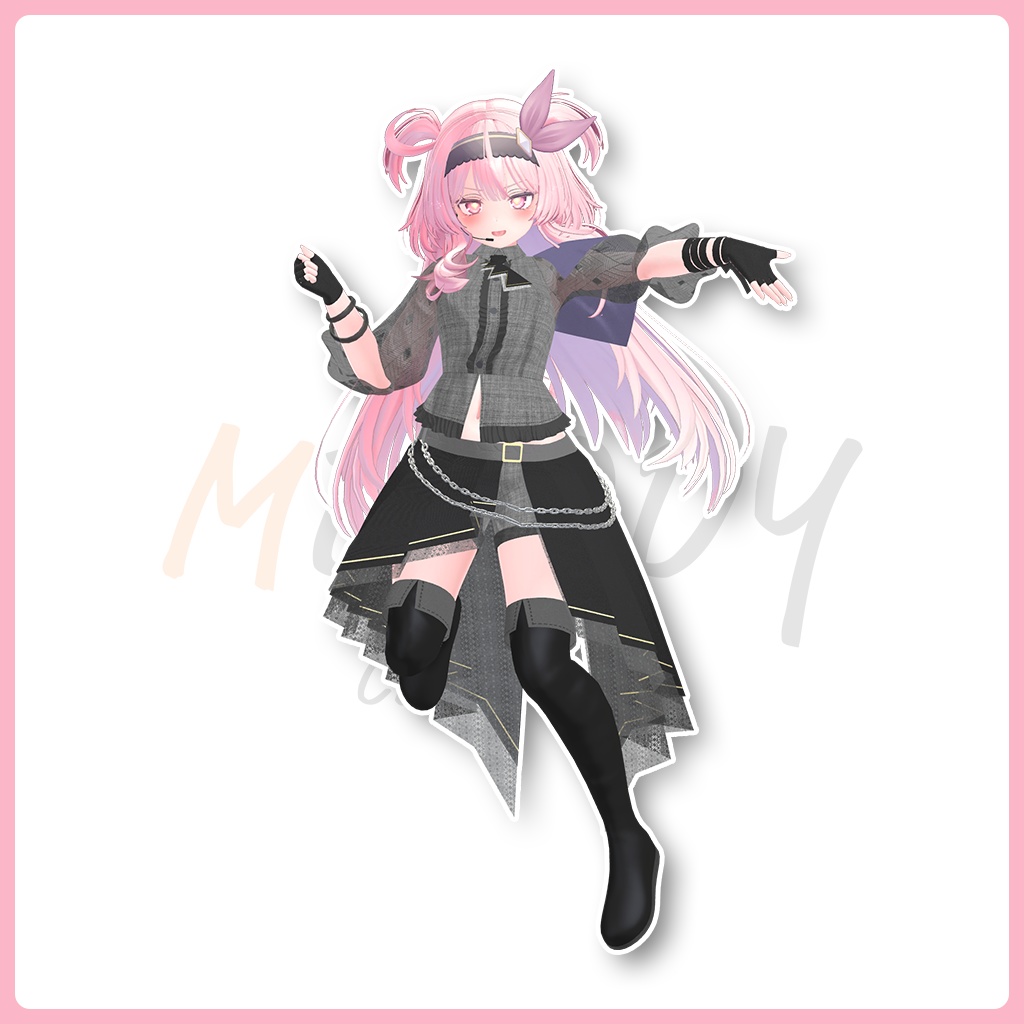 【セレスティアちゃん用】クレセンド・タイプ:アイドル #MELODY_CLOTHING