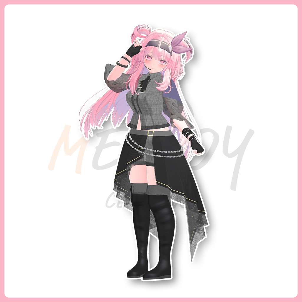 【セレスティアちゃん用】クレセンド・タイプ:アイドル #MELODY_CLOTHING