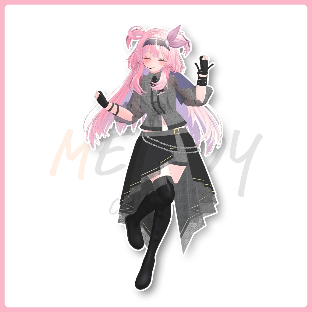 【セレスティアちゃん用】クレセンド・タイプ:アイドル #MELODY_CLOTHING