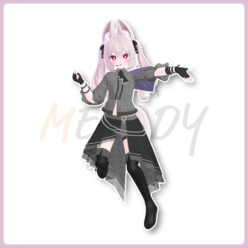 【カリンちゃん用】クレセンド・タイプ:アイドル #MELODY_CLOTHING