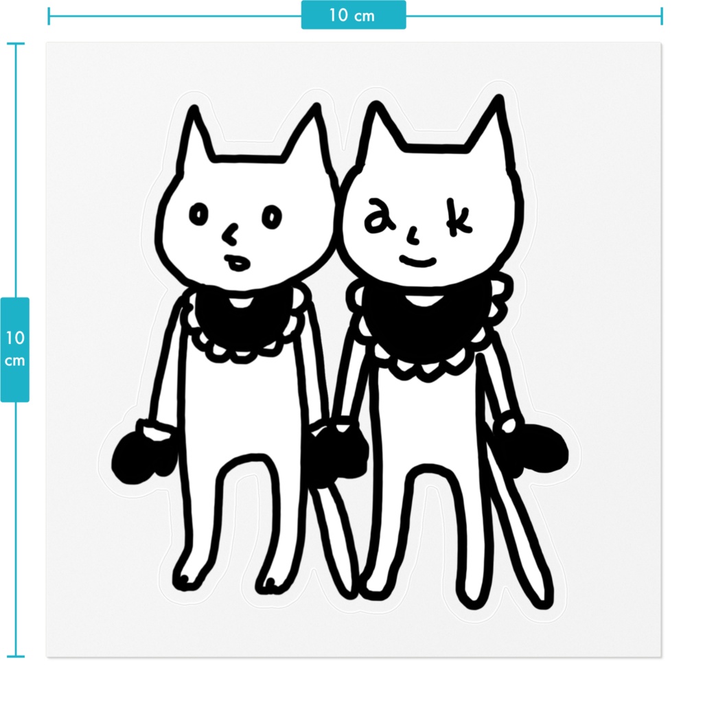 MILKY MODE.なかよしステッカー