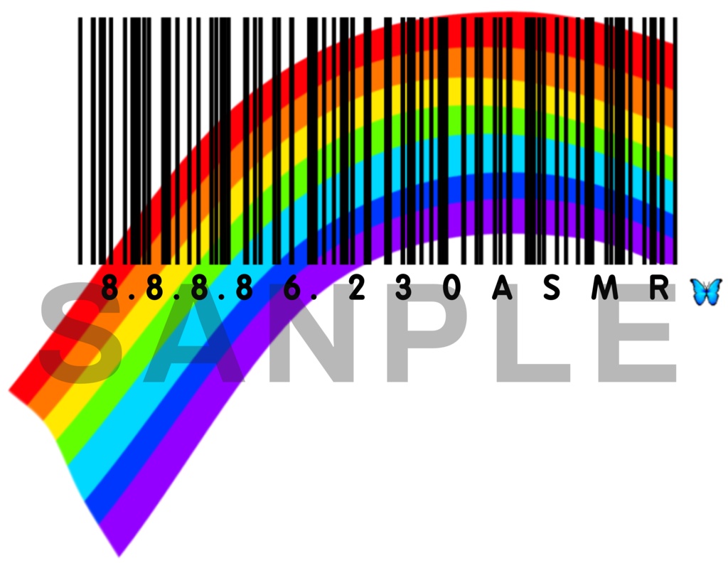 230ASMR バーコードロゴ