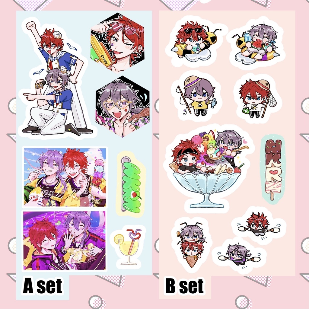 ニキ燐シールセットA･B