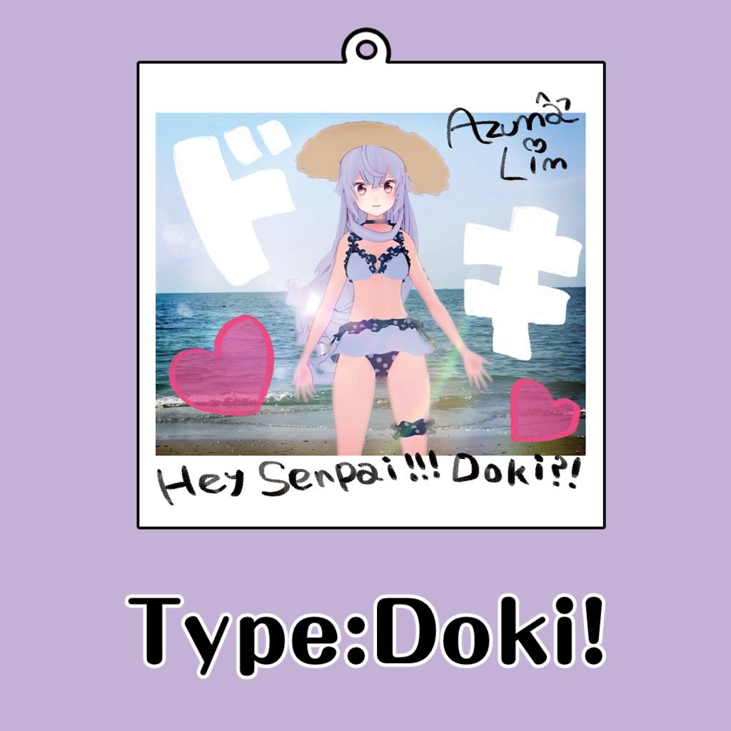 【復刻】インスタントフォト風キーホルダー(全3種)