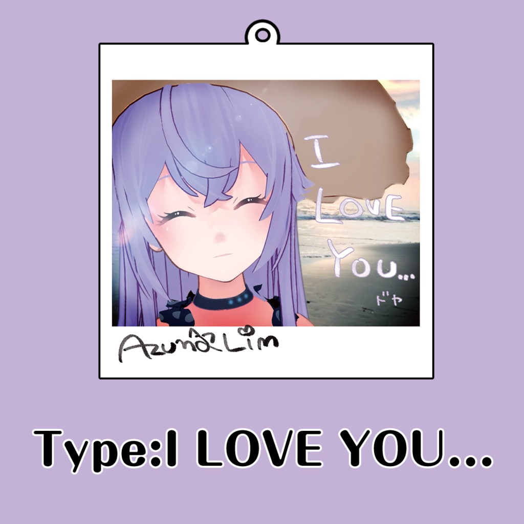 【復刻】インスタントフォト風キーホルダー(全3種)