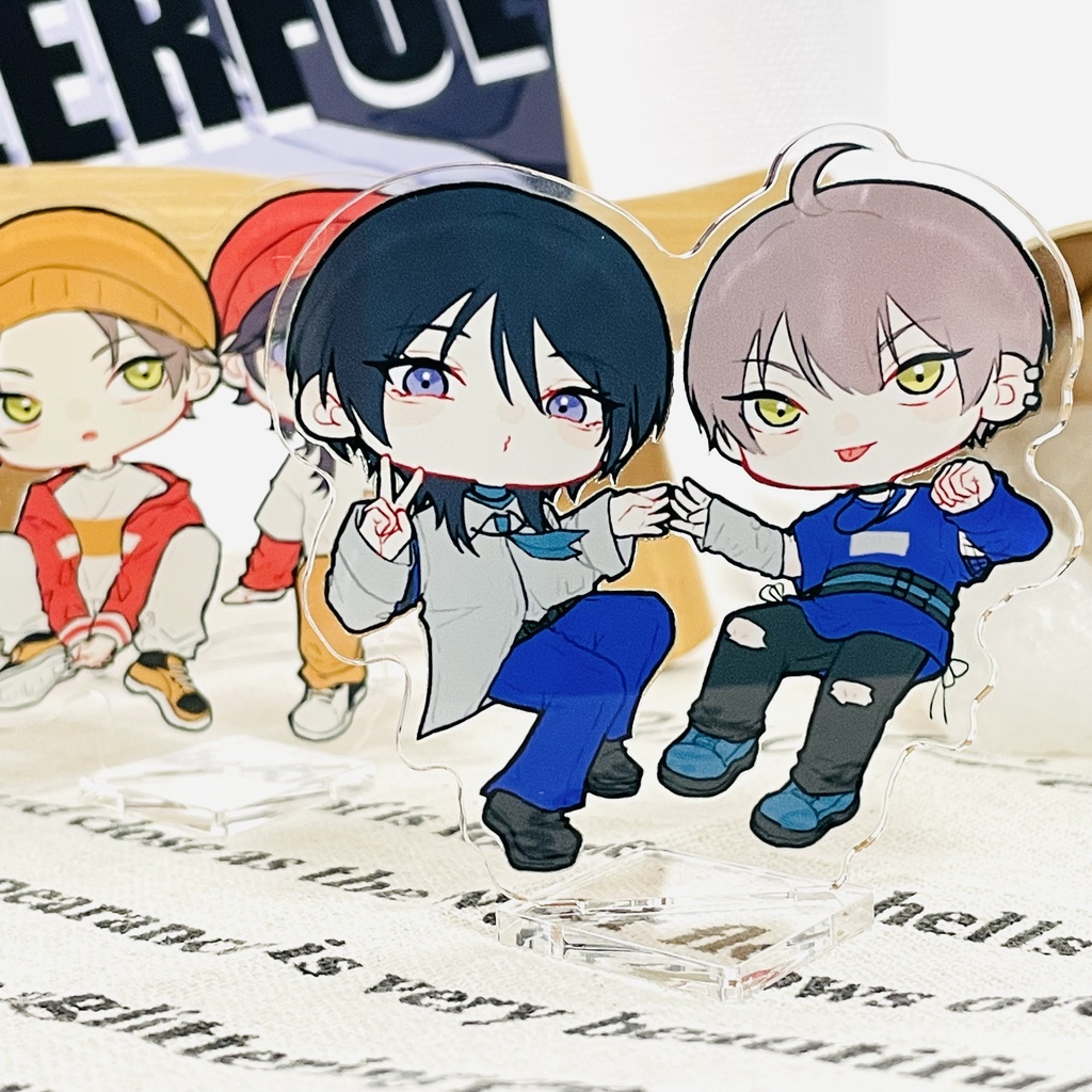 ハルのかステラ　アクリルスタンド　パープル