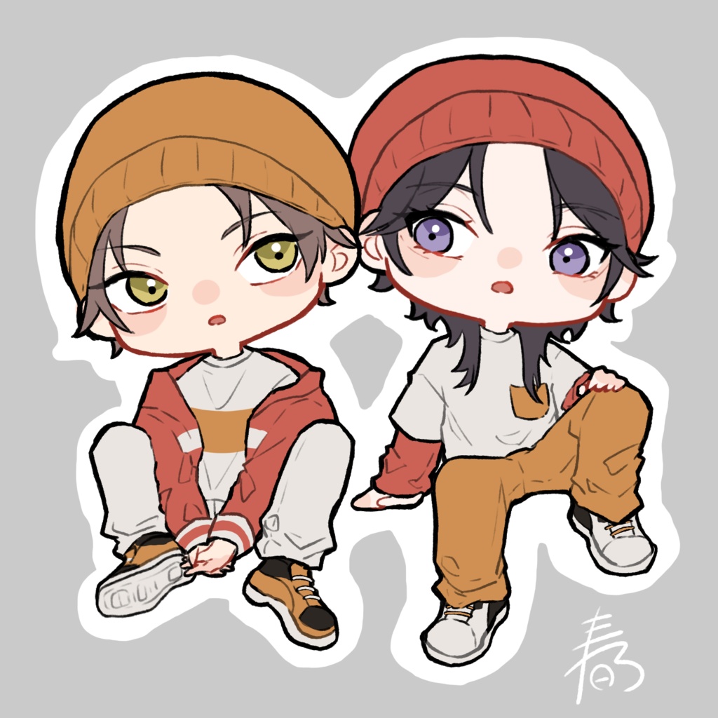 ハルのかステラ アクリルスタンド オレンジ