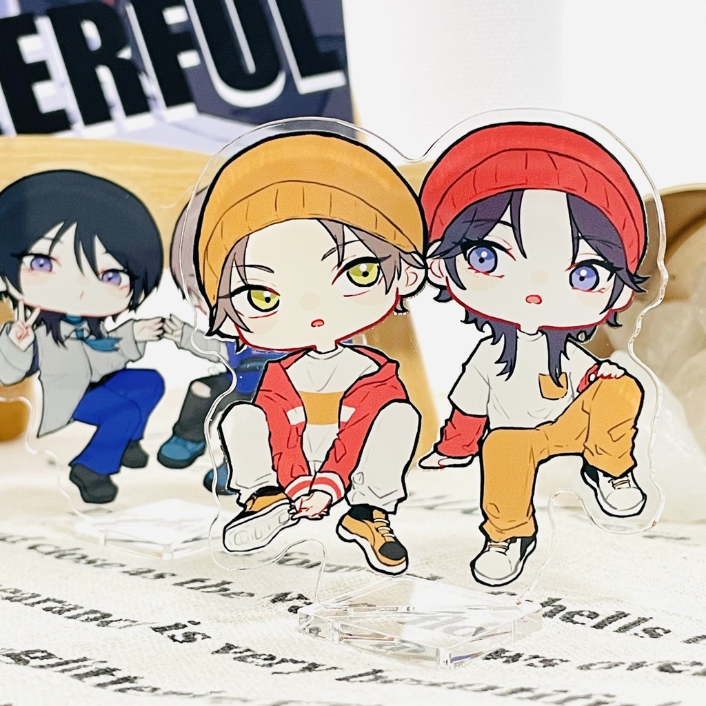 ハルのかステラ　アクリルスタンド　オレンジ