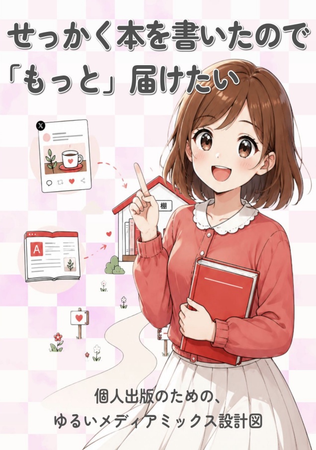せっかく本を書いたので「もっと」届けたい