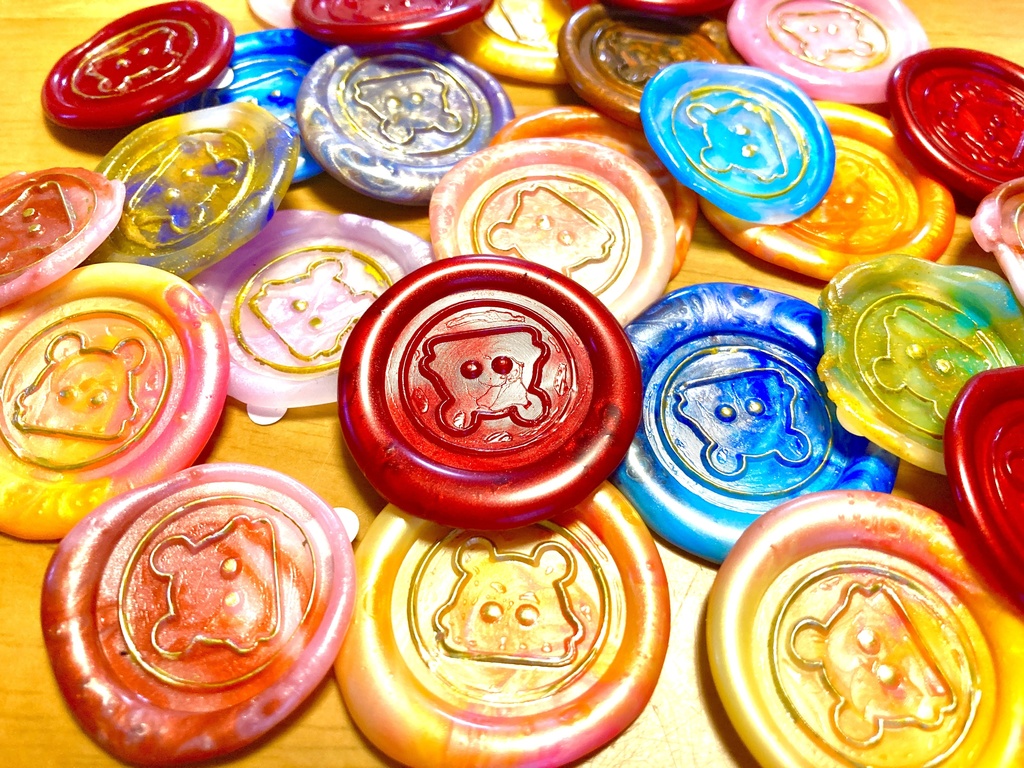 ぷくちゃんシーリングスタンプ