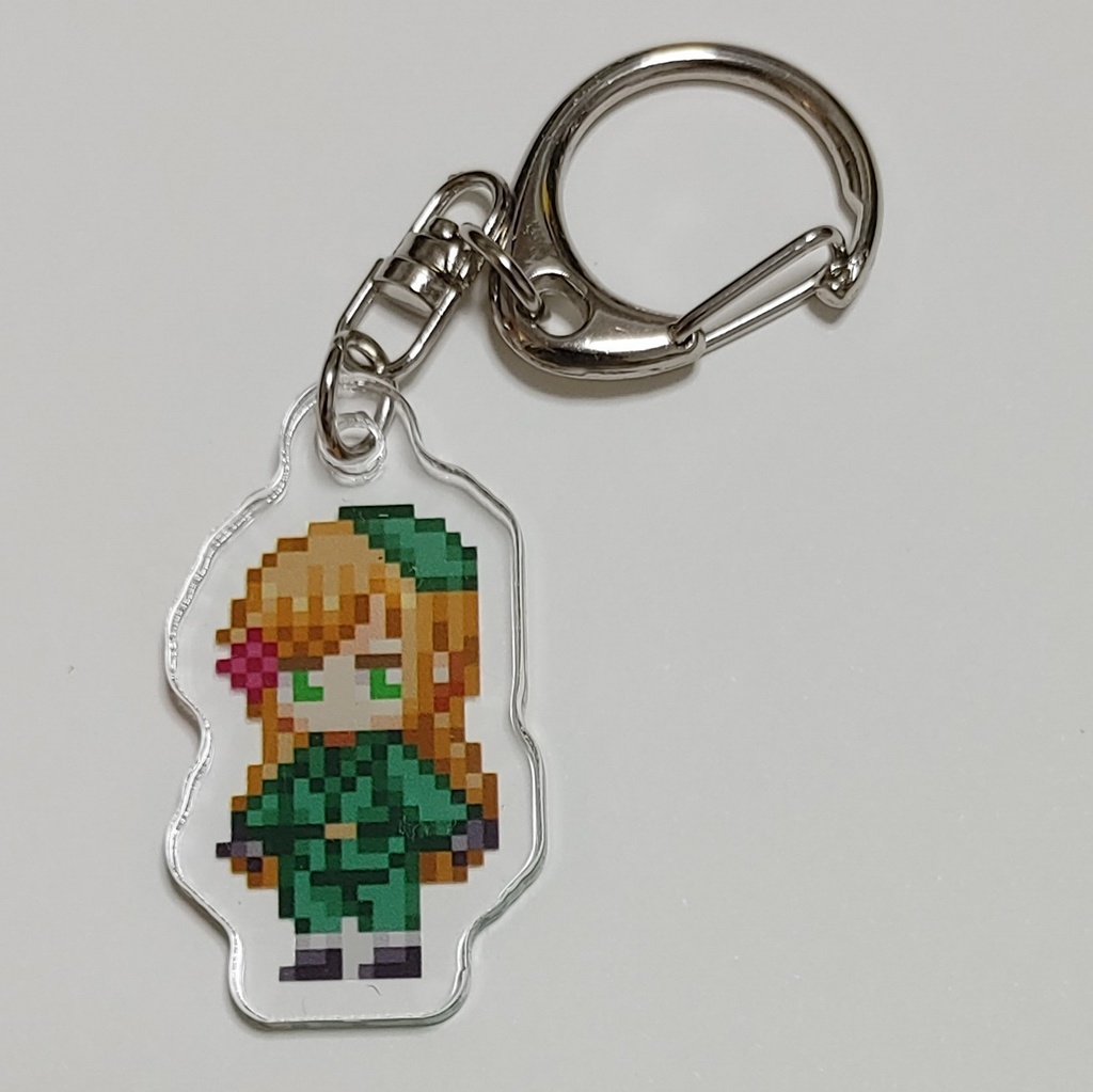 ヘタリアドット絵アクリルキーホルダー