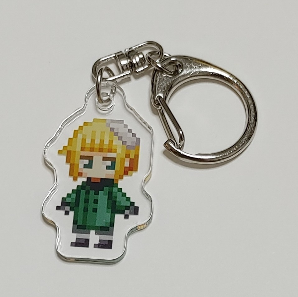 ヘタリアドット絵アクリルキーホルダー