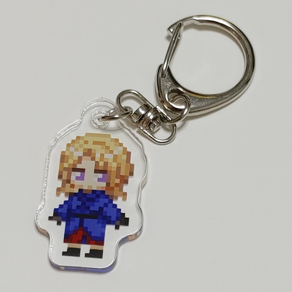 ヘタリアドット絵アクリルキーホルダー