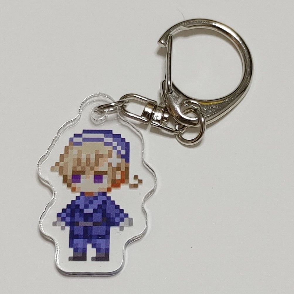 ヘタリアドット絵アクリルキーホルダー