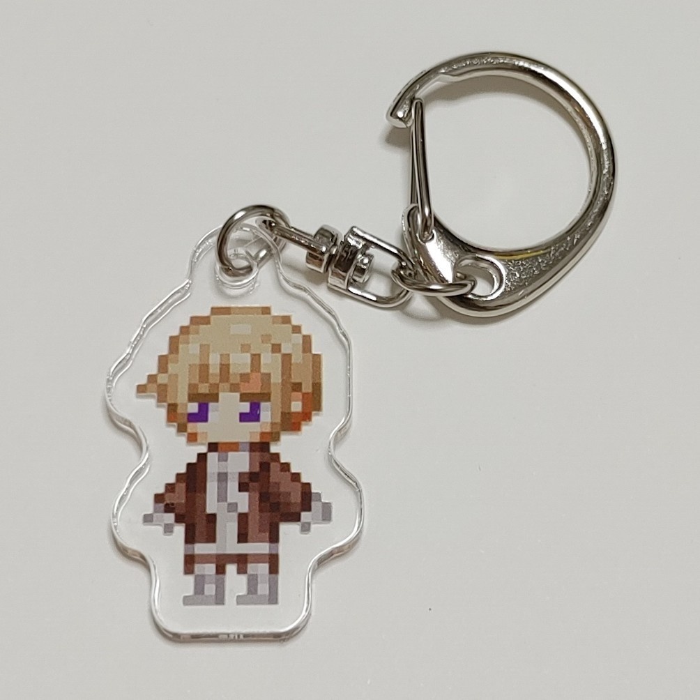 ヘタリアドット絵アクリルキーホルダー