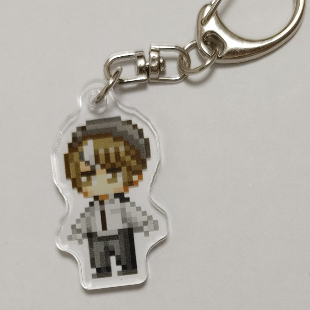 ヘタリアドット絵アクリルキーホルダー