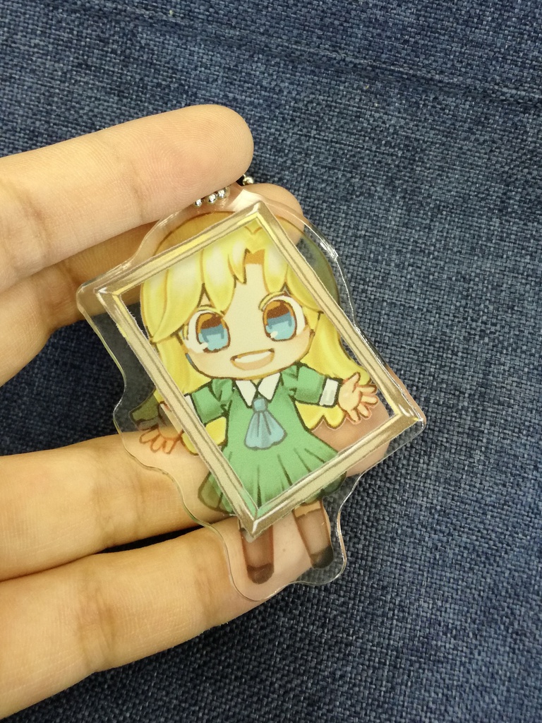 Ib アクリルキーホルダー イヴ、ギャリー、メアリー