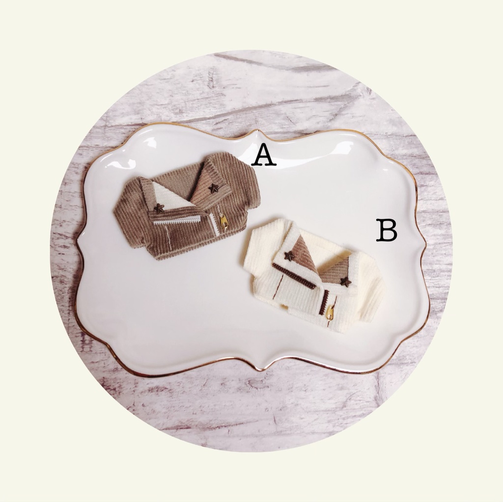 コーデュロイジャケット【10cmぬいsize/送料別】