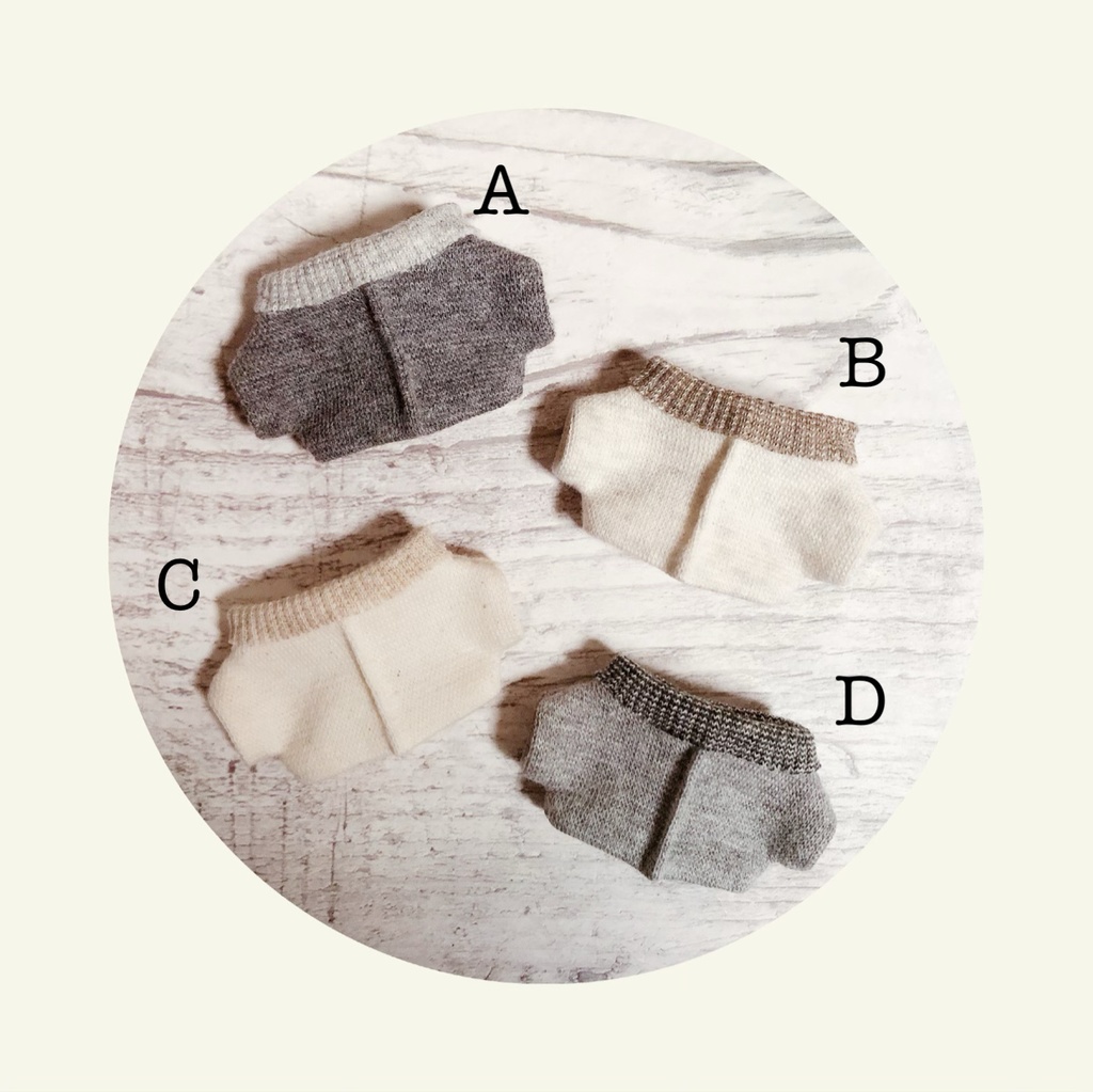 センターラインニット【10cmぬいsize/送料別】