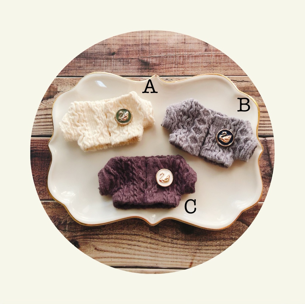 ケーブルニットジャケット【10cmぬいsize/送料別】