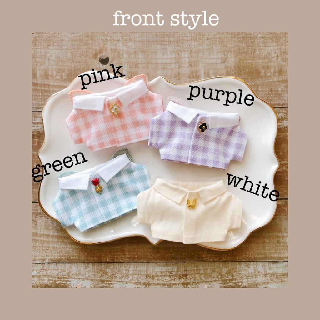 ちょうちょシャツ【10cmぬいsize/送料別】