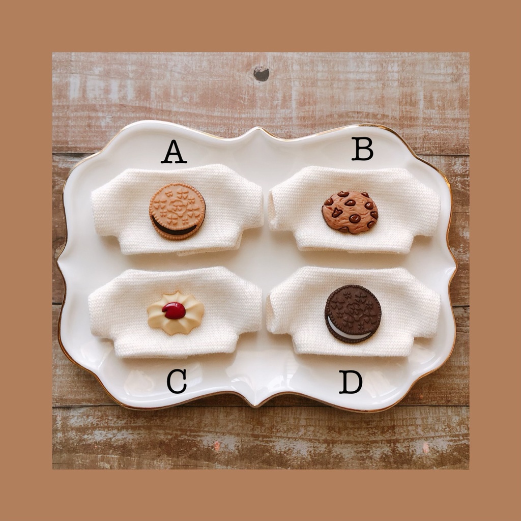 クッキーカットソー【10cmぬいsize/送料別】