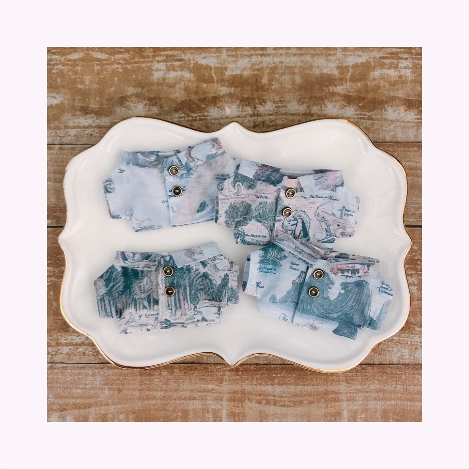 ファンタジー柄シャツ【10cmぬいsize/送料別】