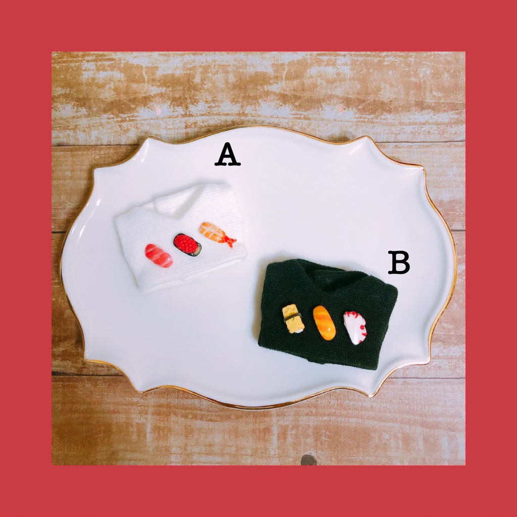 お寿司ベスト🍣【10cmぬいsize/送料別】