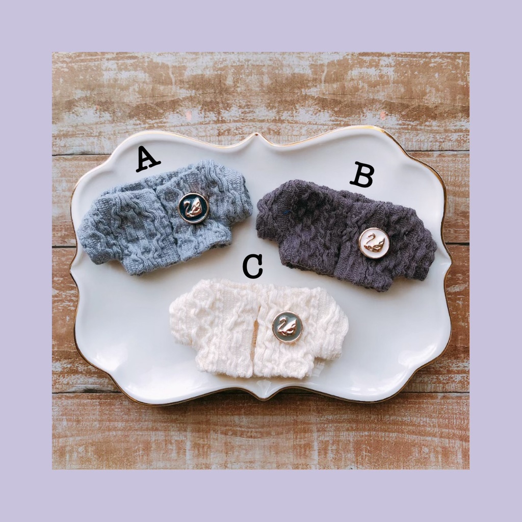 ケーブルニットジャケット【10cmぬいsize/送料別】