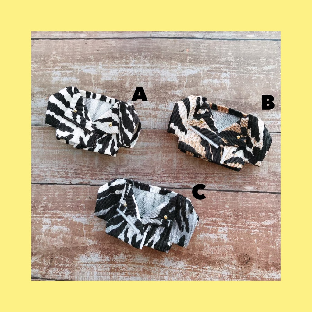 虎柄ジャケット🐅【10cmぬいsize/送料別】