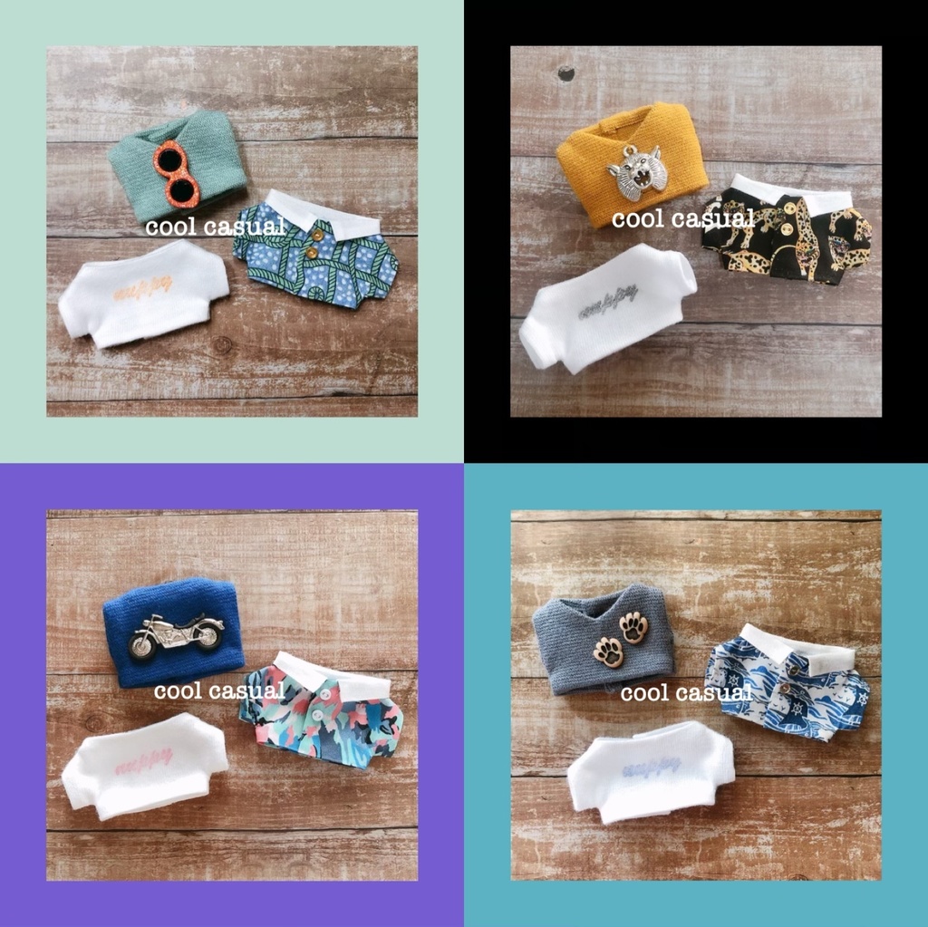 2022 nuppy bag〜クールカジュアル🐆🏍🕶〜【10cmぬいsize/送料別】