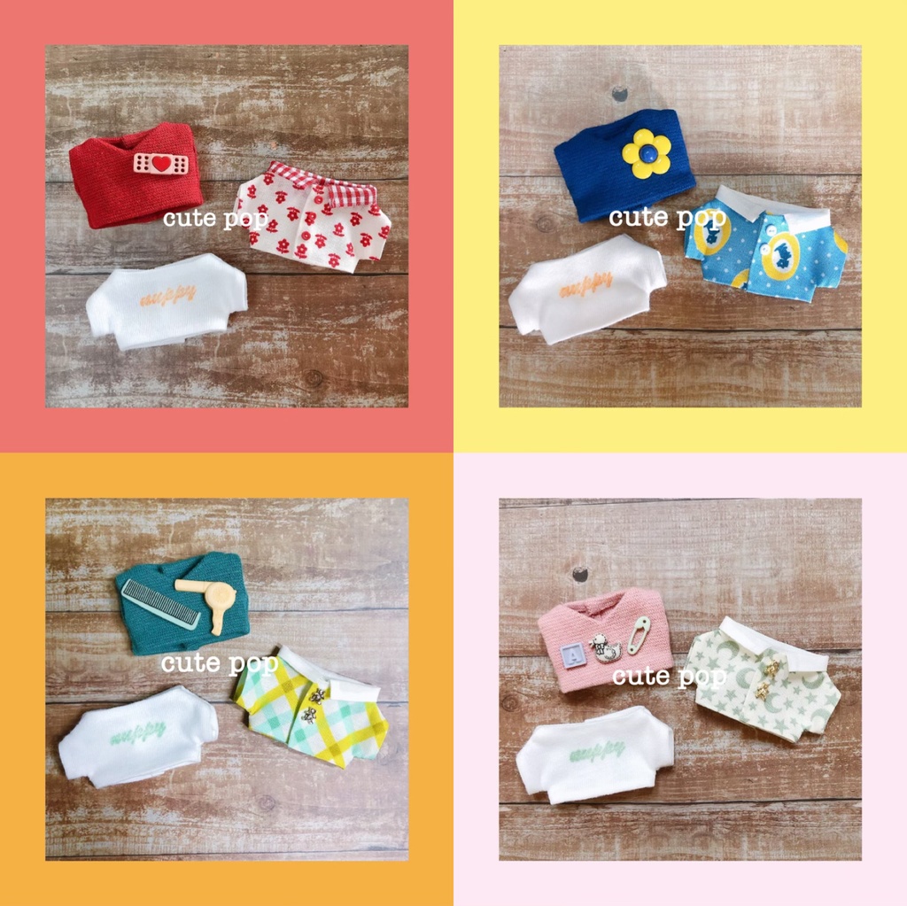 2022 nuppy bag〜キュートポップ🧸🌷🌼〜【10cmぬいsize/送料別】