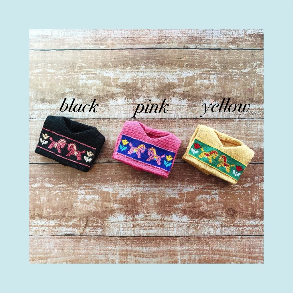 仔馬とチューリップのベスト🌷【10cmぬいsize/送料別】