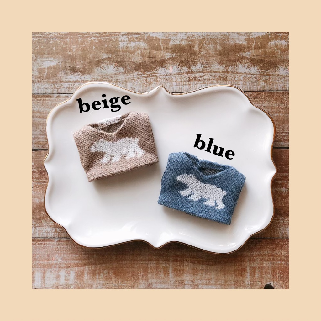 しろくまベスト🐻‍❄️【10cmぬいsize/送料別】
