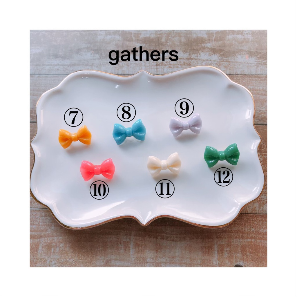 キャンディカラーリボンブローチ🎀【ぬい用/送料別】