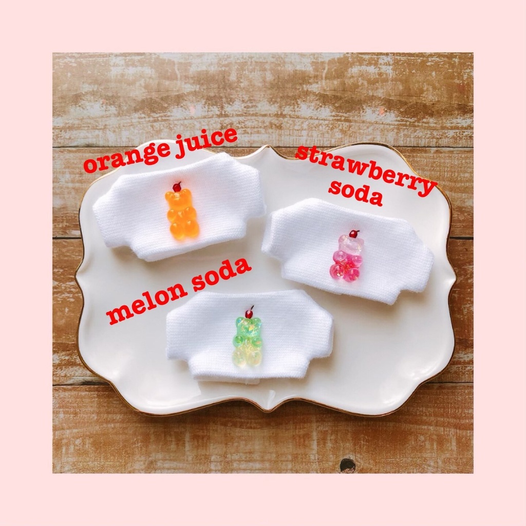 juice bearカットソー🧸🍊🍓🍈【10cmぬいsize/送料別】