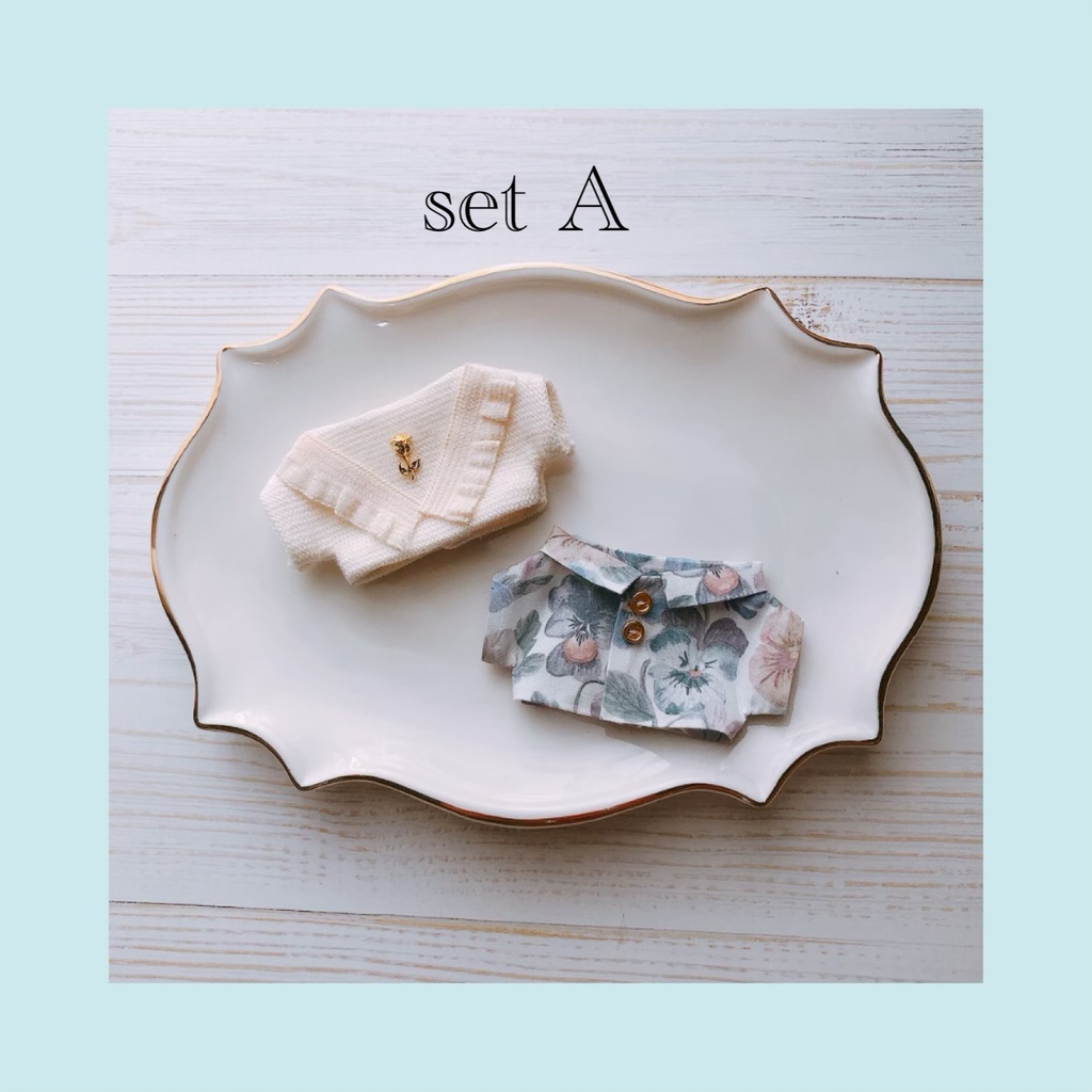 Flower set A【10cmぬいsize/送料別】