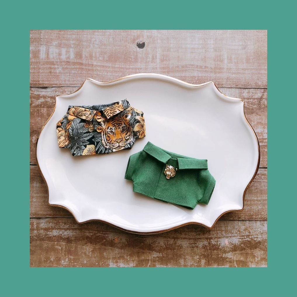 虎系シャツset🐅【10cmぬいsize/送料別】