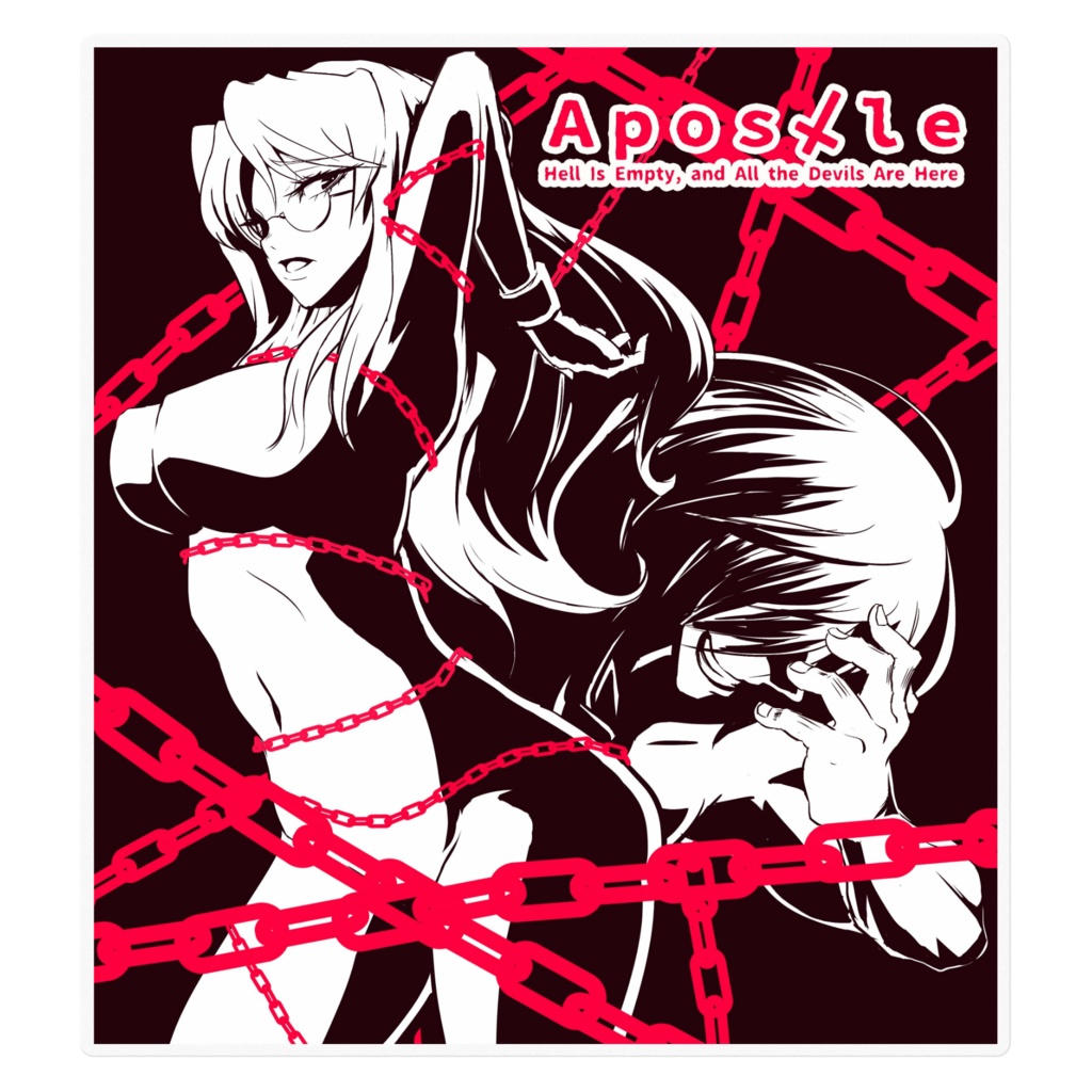 Apostleステッカー👿(･ω･っ)З👿