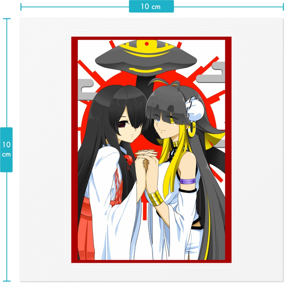 魔剣の國ムナカタ+Firoちゃん神コラボレーションステッカー🎊✨(・ω・っ)З✨🎊