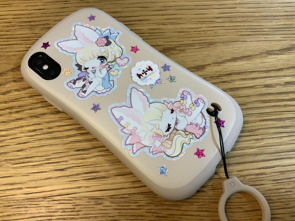 キラキラ☆ステッカー