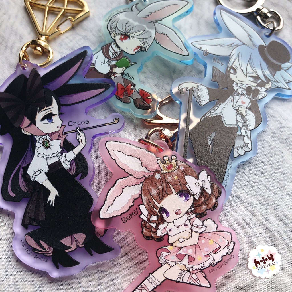 アクリルキーホルダー