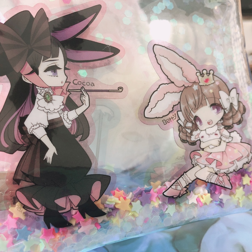 スケスケ☆ステッカー